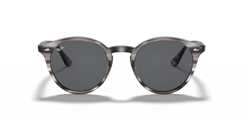 Ray-Ban Round Havana Gris a Rayas