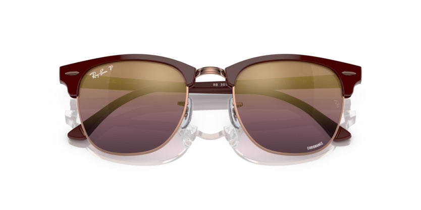 Gafa de sol marca Ray-Ban RB3016 modelo Clubmaster. Polarizada para mayor confort visual.