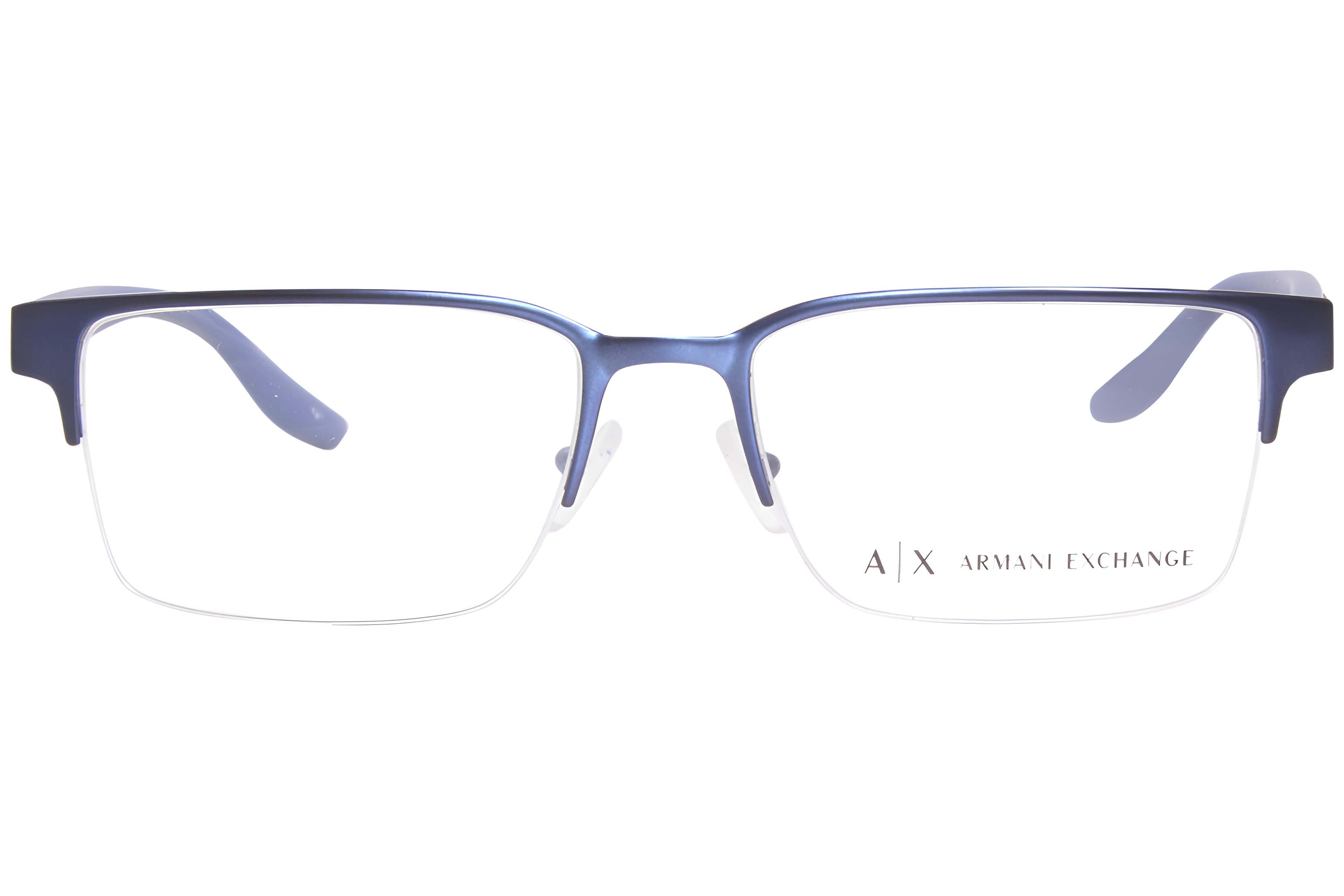 Marco de lente óptico Armani Exchange AX1046. Marco óptico más cristales incluidos. Lente para hombre. Lente para cara redonda, cuadrada, rectangular, ovalada, triangular, corazón. Lente con filtro de luz de azul.