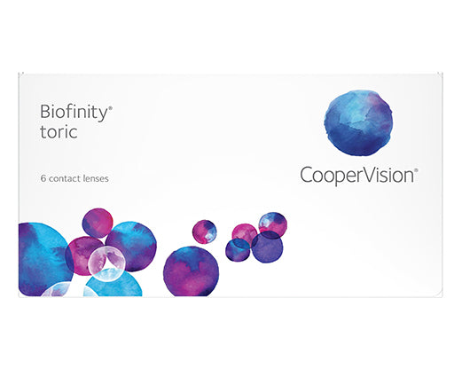 Lentes de Contacto tórico Biofinity toric para astigmatísmo. Óptica Online Optisalud.