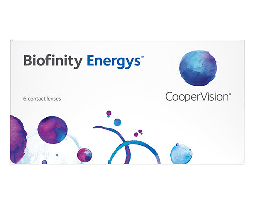 Lentes de Contacto Biofinity Energys esférico para miopía e hipermetropía. Óptica Online Optisalud..