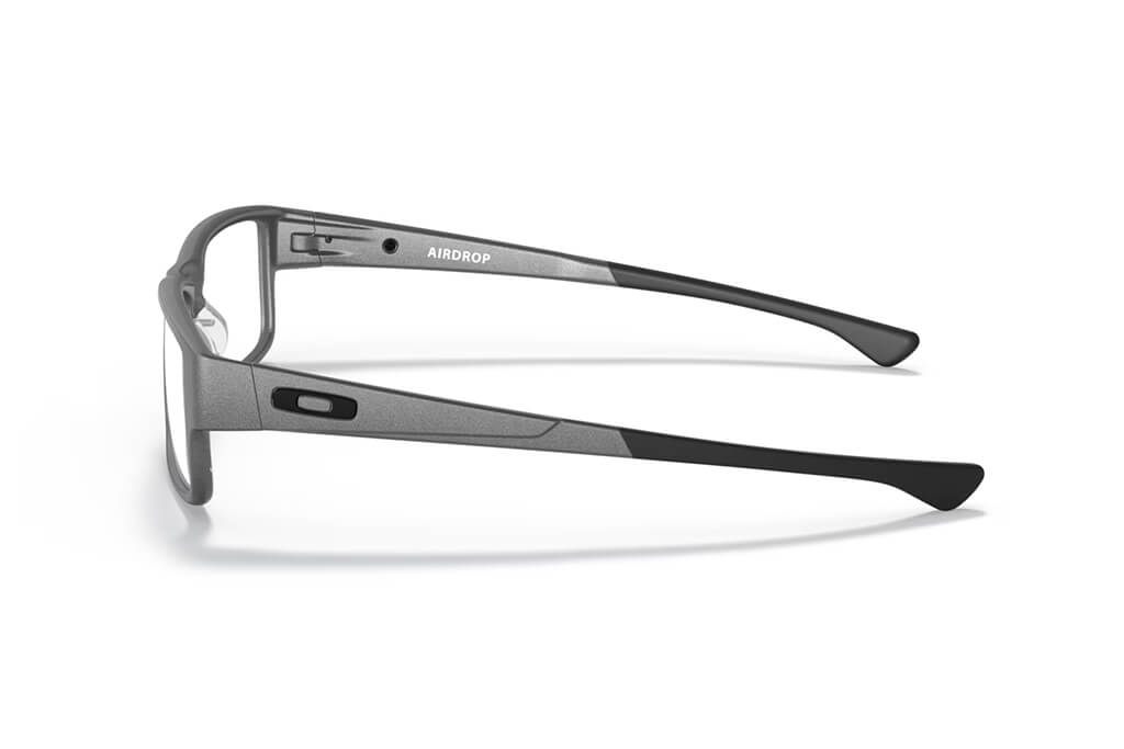 Marco de lente óptico Oakley Airdrop OX8046. Marco óptico más cristales incluidos. Lente para hombre. Lente para cara redonda, cuadrada, rectangular, ovalada, triangular, corazón. Lente con filtro de luz de azul.