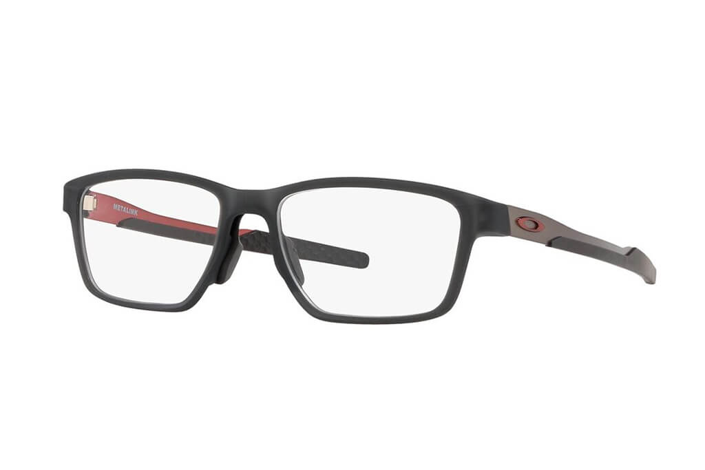 Marco de lente óptico Oakley OX8153. Marco óptico más cristales incluidos. Lente para hombre. Lente para cara redonda, cuadrada, rectangular, ovalada, triangular, corazón. Lente con filtro de luz de azul.