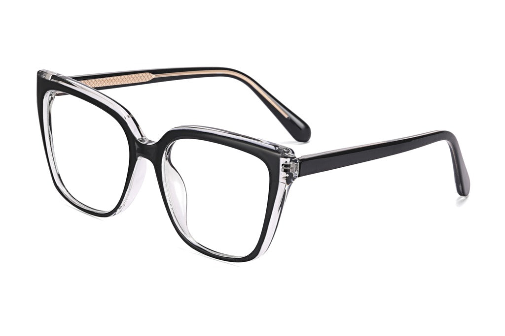 Marco óptico Optisalud 203 color C02, vista lateral. Comprar Lente Óptico Óptica Online Optisalud. Marco + Cristales Antirreflejo, Filtro Luz Azul, Filtro UV, Capa Dura, Antiraya, Hidrofobia, Anti Estática, Anti Polvo, Lente de Cerca, Lente de Lejos, Lente de Descanso, Lente de Lectura, Lente Óptico Mujer, Lente Óptico Hombre, Monofocal, Bifocal, Multifocal, Progresivo, Miraflex, CR-39, CR39, CR, Poly, Mineral, Orgánico, Policarbonato, Alto Índice. Óptica y Consulta Oftalmológica.