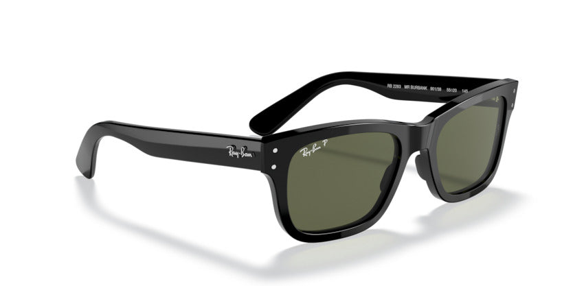 RAY-BAN BURBANK RB2283 -S55 (Polished Black Polarized)