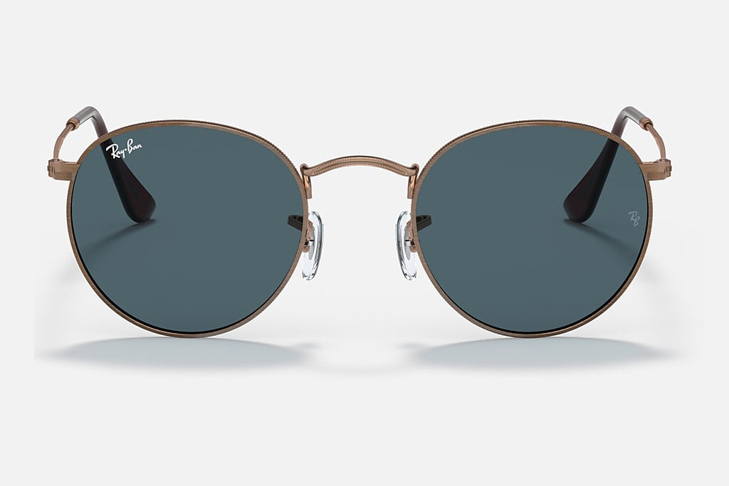 RAY-BAN ROUND METAL ANTIQUED RB3447 -S53 (Matte Bronze Copper)