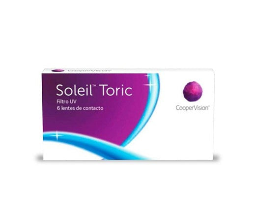 Lentes de Contacto tórico Soleil toric para astigmatísmo. Óptica Online Optisalud.