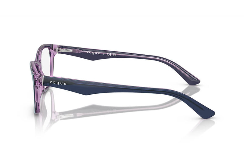 Marco de lente óptico Vogue VO2787. Marco óptico más cristales incluidos. Lente para mujer. Lente para cara redonda, cuadrada, rectangular, ovalada, triangular, corazón. Lente con filtro de luz de azul.