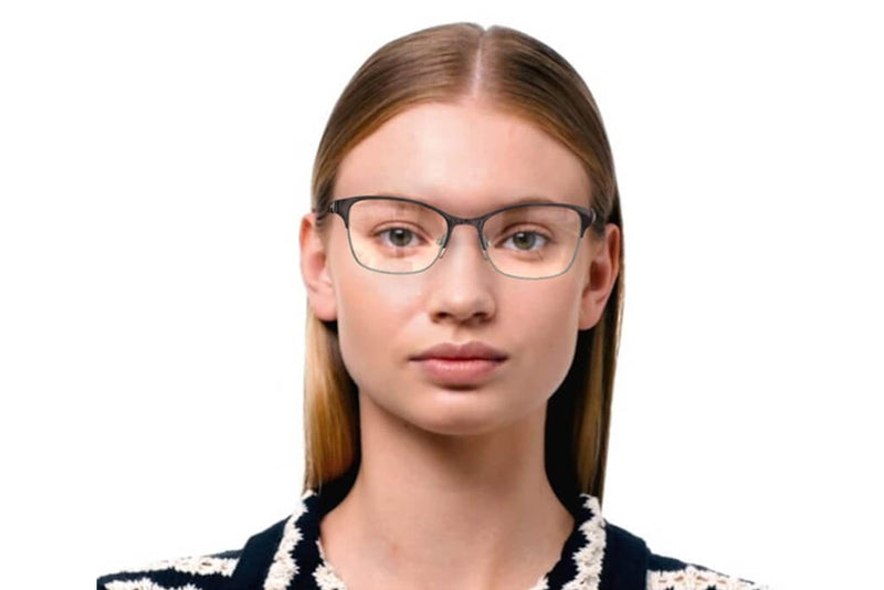Marco de lente óptico Vogue VO4050. Marco óptico más cristales incluidos. Lente para mujer. Lente para cara redonda, cuadrada, rectangular, ovalada, triangular, corazón. Lente con filtro de luz de azul.
