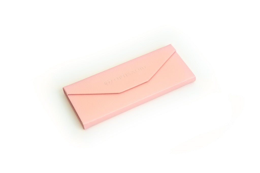 Estuche Magnético Plegable Lentes Ópticos Color Rosa, Óptica Online Optisalud, Chile, Temuco, Osorno, Santiago - 2