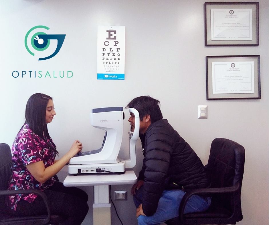 Consulta oftalmológica para las ciudades de Temuco y Osorno, la consulta es realizada por un profesional del área de la salud Tecnólogo Médico con especialidad oftalmología. El profesional tomará los exámenes necesarios para así entregar al paciente su receta de lentes.