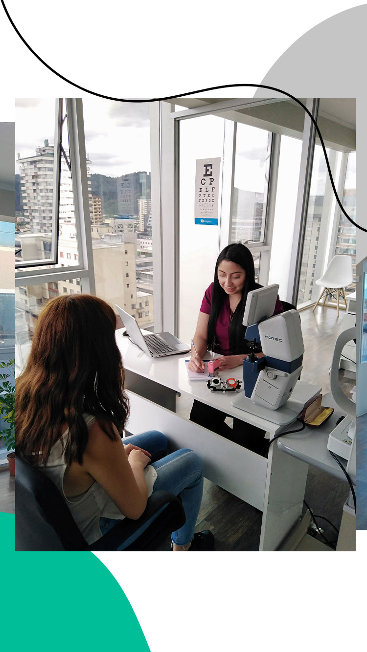 Consulta oftalmológica para las ciudades de Temuco y Osorno, la consulta es realizada por un profesional del área de la salud Tecnólogo Médico con especialidad oftalmología. El profesional tomará los exámenes necesarios para así entregar al paciente su receta de lentes.