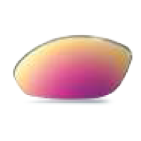 Cristal para gafa polarizada con espejado Xperio color Polar Pink