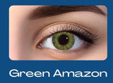 Starcolos 2 II Lente de contacto formulado con aumento color verdes amazon green amazon.
